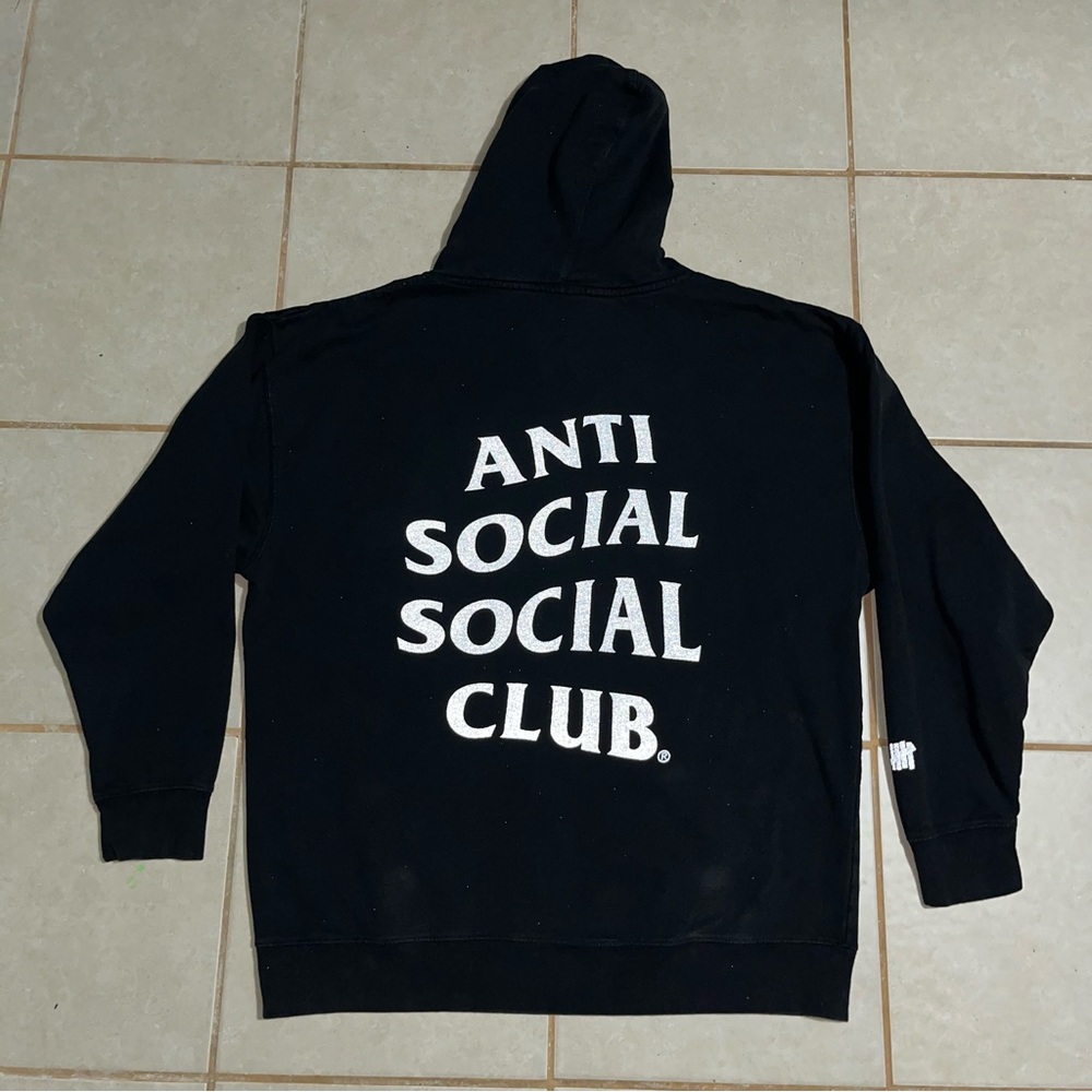 AUTHENTIC ASSC X UNDFTD PARANOID 3M REFLECTIVE HOODIE